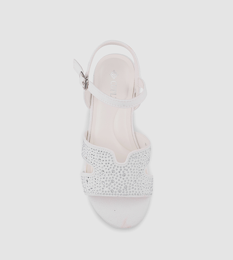 Embellished Heeled Sandals