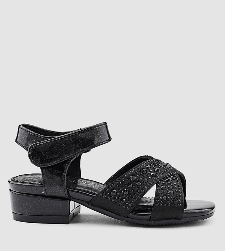 Embellished Heeled Sandals