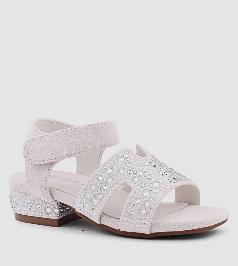 Embellished Heeled Sandals