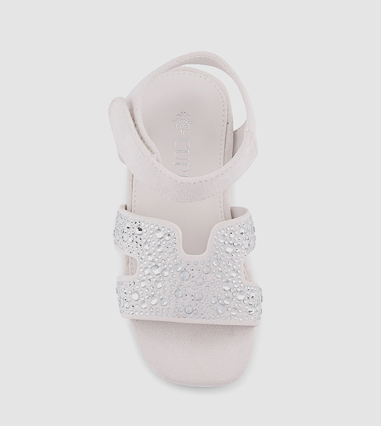 Embellished Heeled Sandals