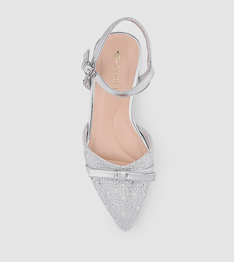 Cuple  Heel Sandals - Silver HEEL SANDALS