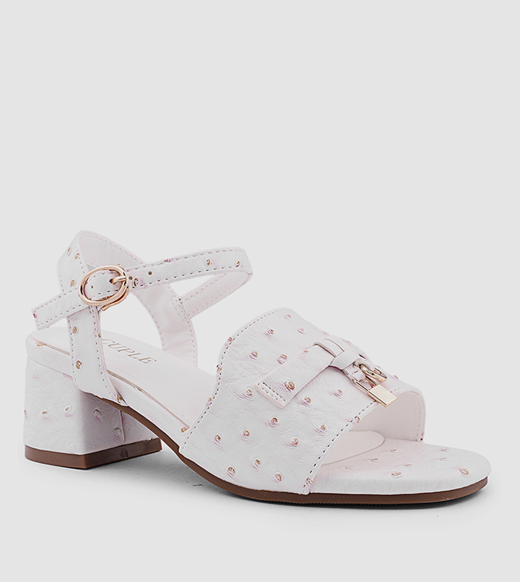 Embellished Heeled Sandals