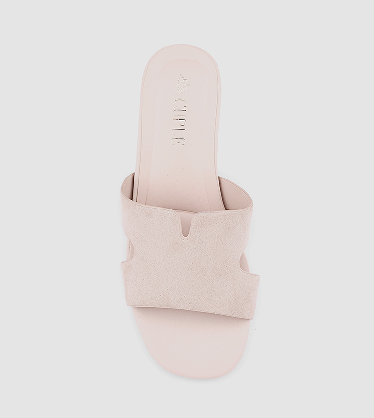 Cut-Out Detail Open Toe Heeled Sandals