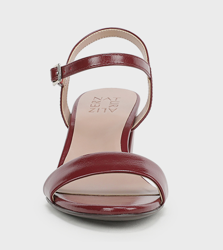 BRISTOL Ankle Strap Block Heel Sandals