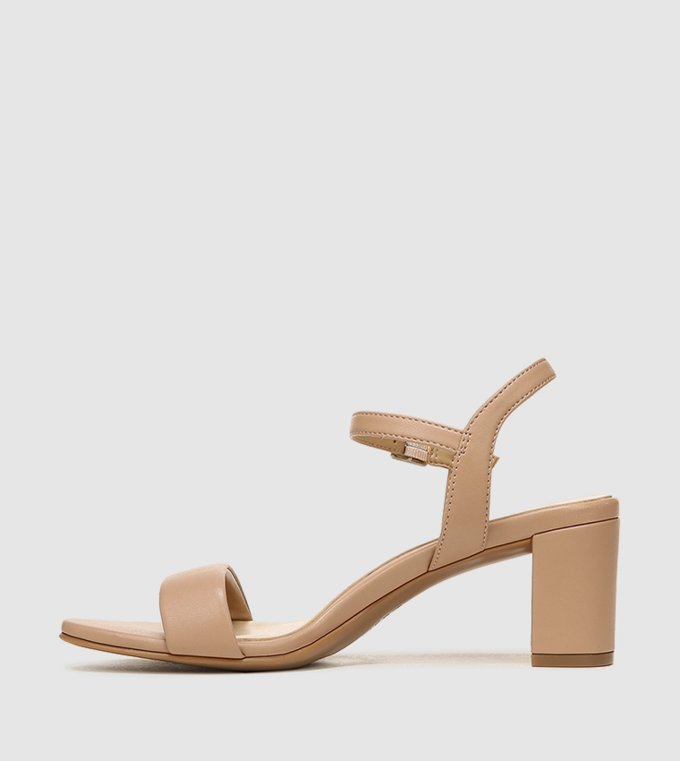 BRISTOLL Open-Toe Block Heel Sandals