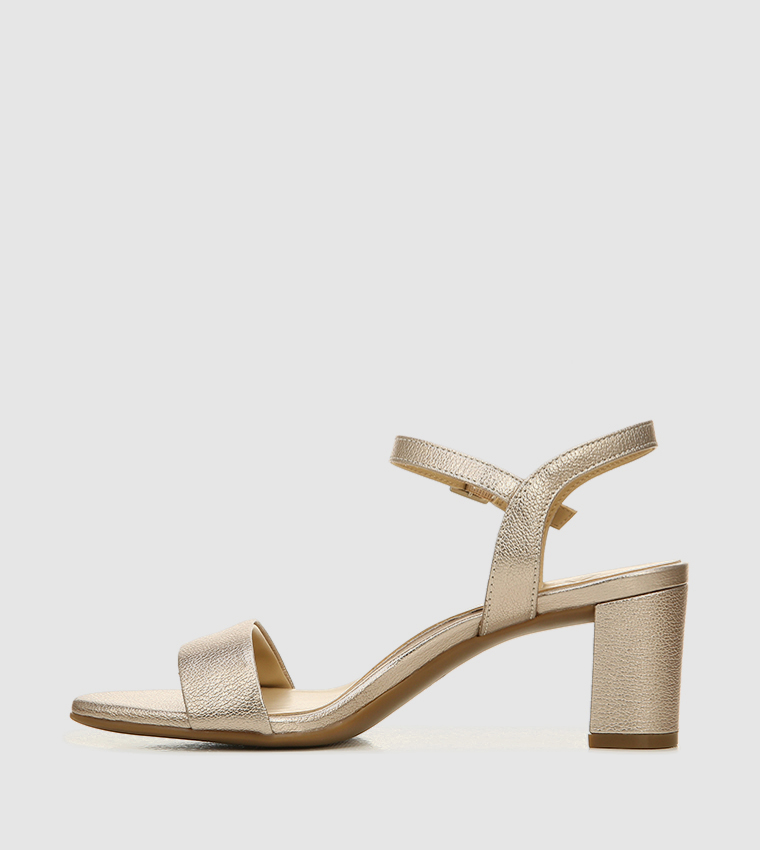 BRISTOLL Open-Toe Block Heel Sandals
