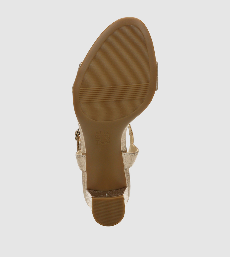 BRISTOLL Open-Toe Block Heel Sandals