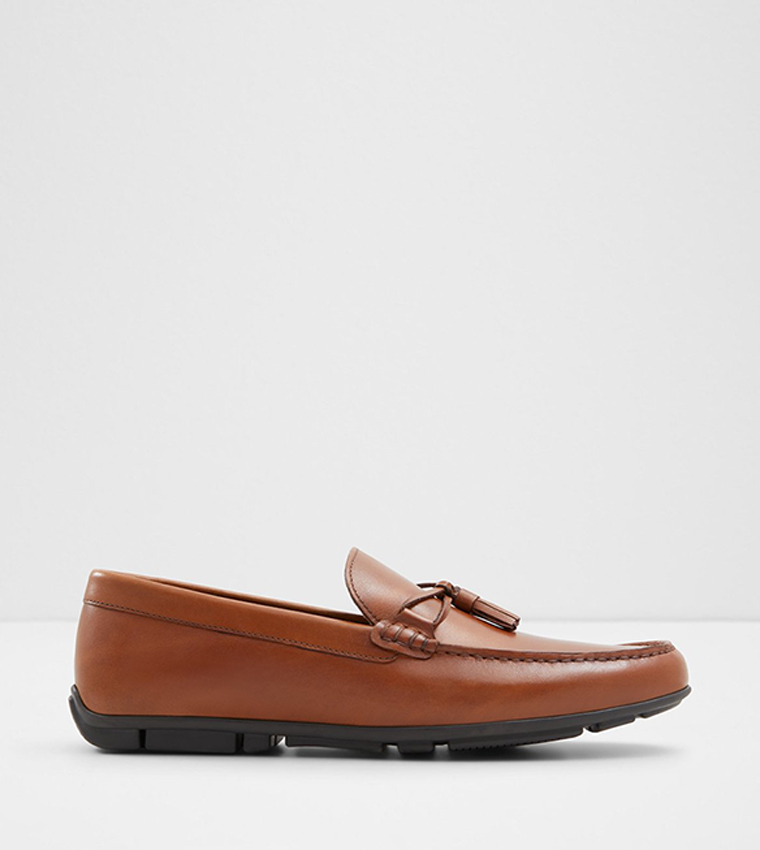 Buy Aldo GALANTER Tassel Detail Moccasins In Brown  display picture 1