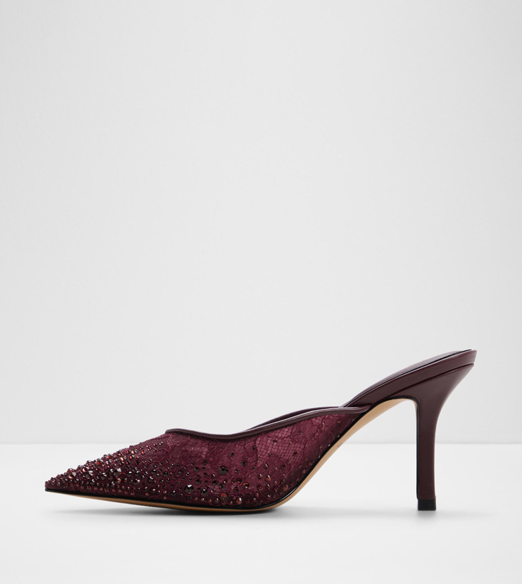 GAMILA Embellished Pointed Toe Pumps