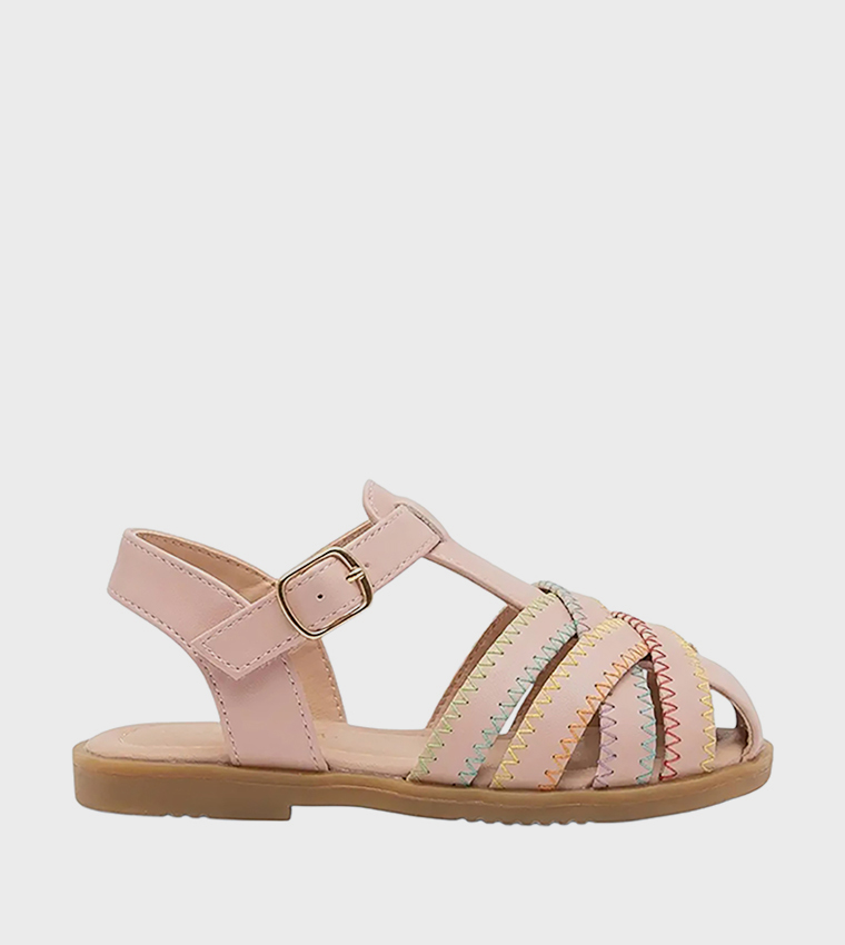 صندل كاجوال بحزام كريس كروس 