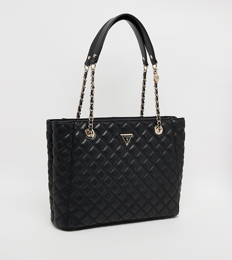 GIULLY II Quilted Tote Bag, Large