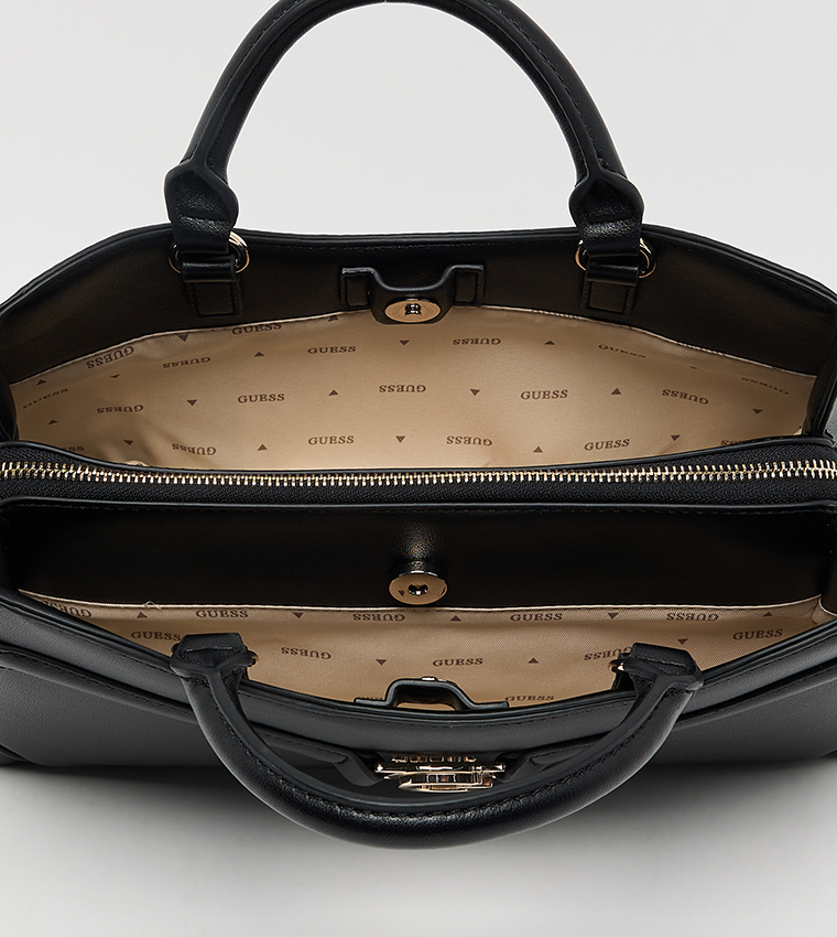 DEA Logo Detail Satchel Bag