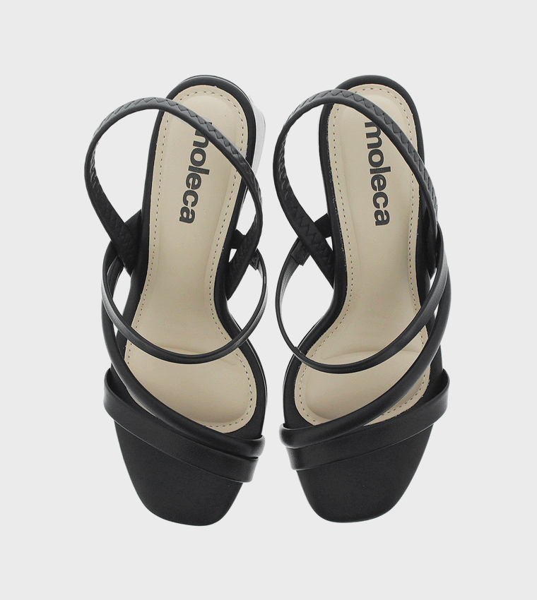 Moleca  Heels - Black Heels