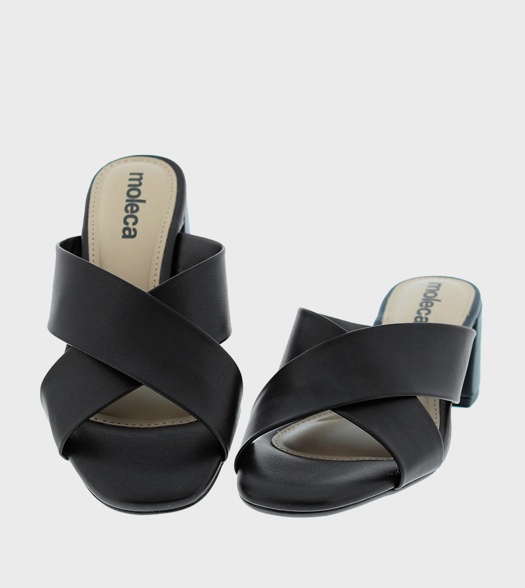 Moleca  Heels - Black Heels