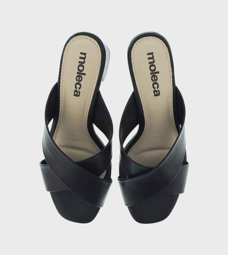 Moleca  Heels - Black Heels