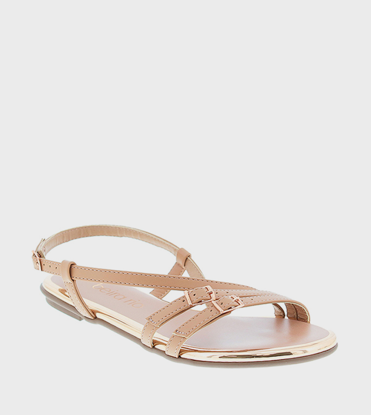 Strappy Flat Sandals
