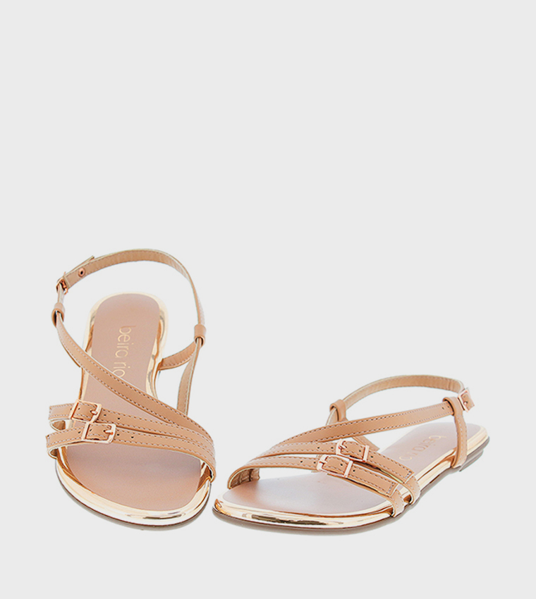 Strappy Flat Sandals