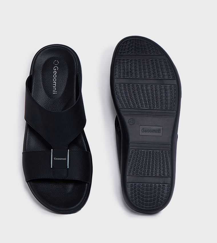 نعال عربي إنزو جلد سادة