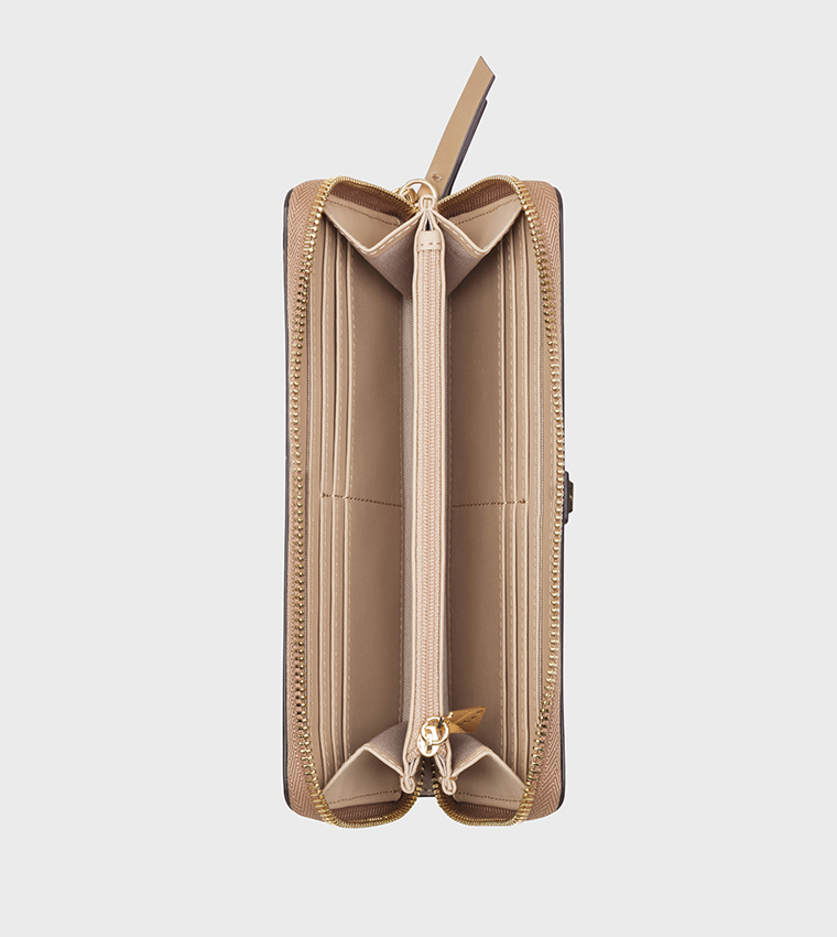 Textured Zip Wallet