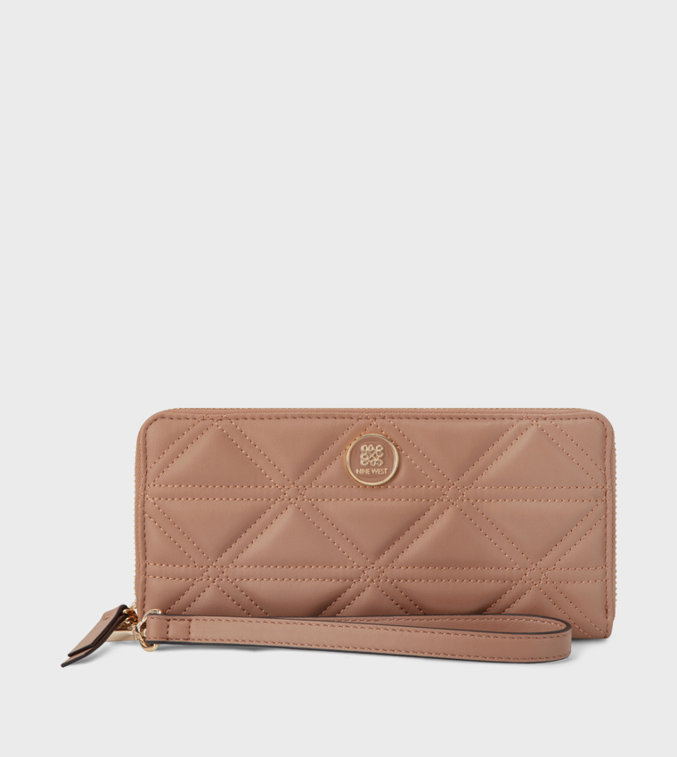 HARLAND Quilted Wristlet Wallet
