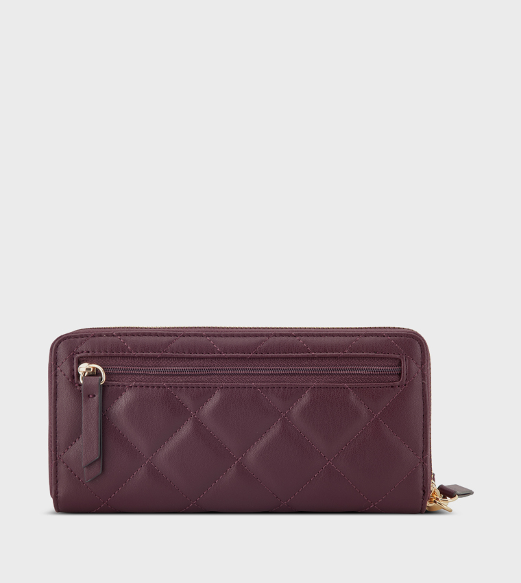 HALEEMA Quilted Wristlet Wallet
