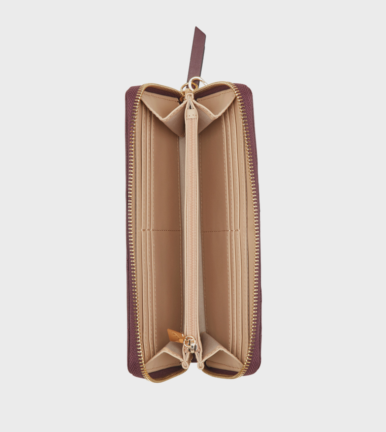 HALEEMA Quilted Wristlet Wallet