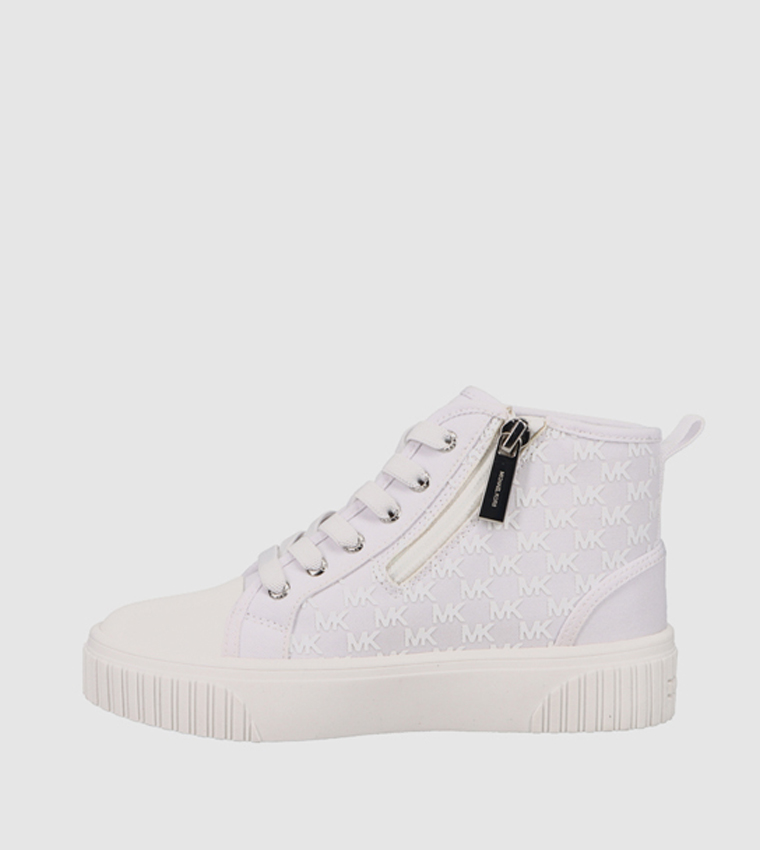 SKATE SPLIT Monogram High Top Sneakers