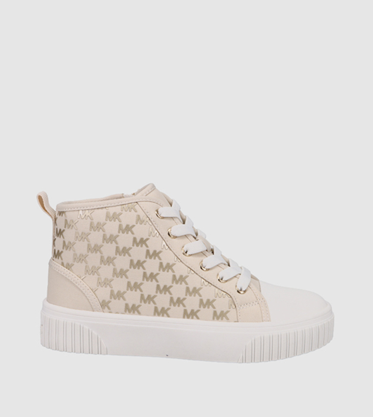 SKATE SPLIT Monogram High Top Sneakers