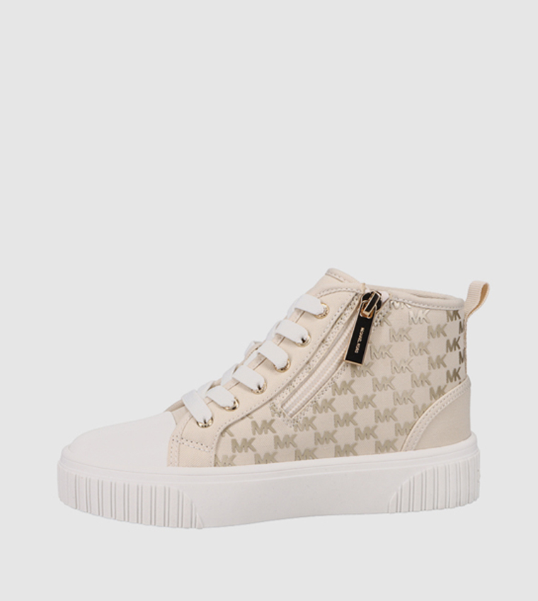 SKATE SPLIT Monogram High Top Sneakers