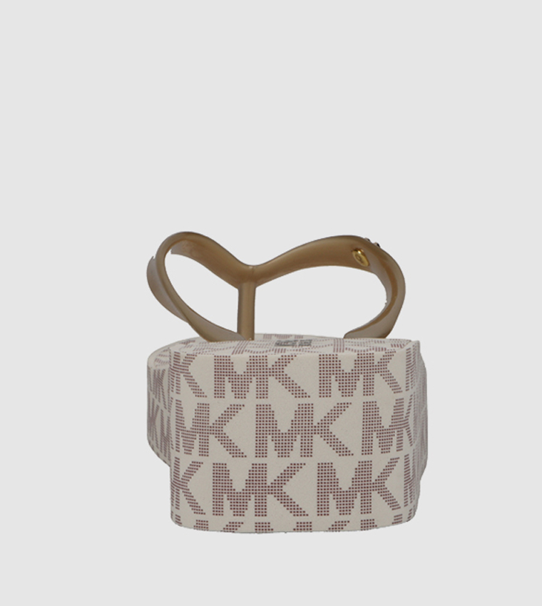 GAGE KYLO Monogram Platform Flip-Flops