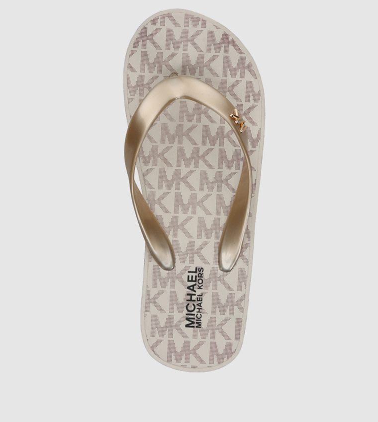 GAGE KYLO Monogram Platform Flip-Flops