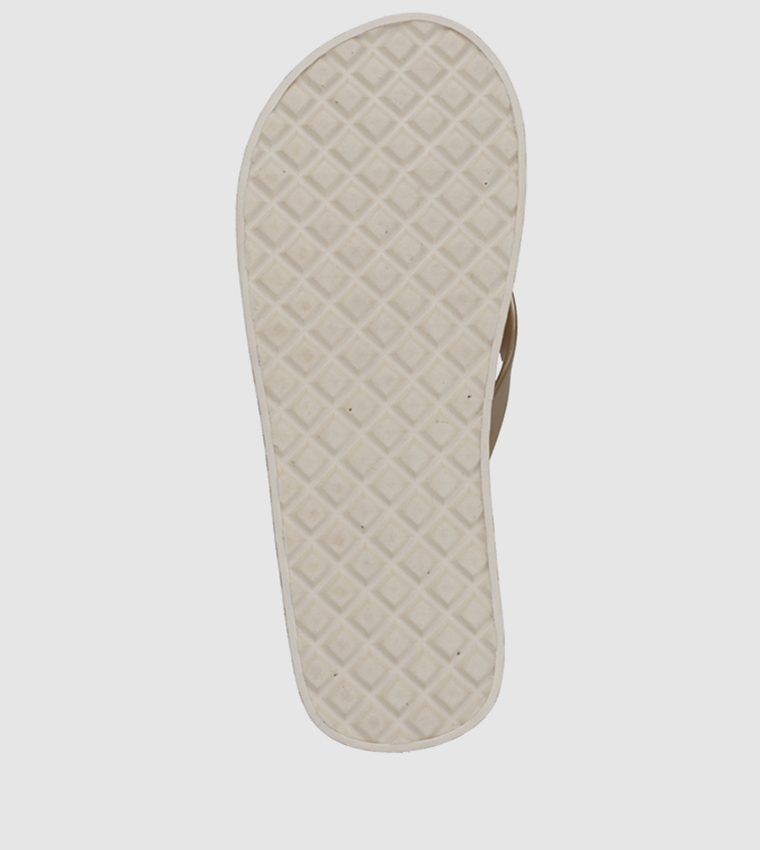 GAGE KYLO Monogram Platform Flip-Flops