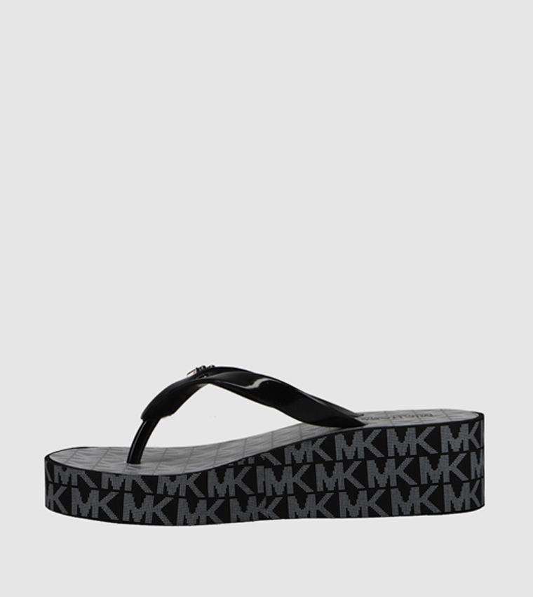 GAGE KYLO Monogram Platform Flip-Flops