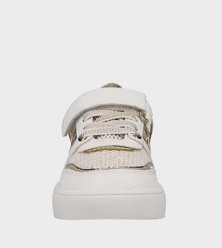 JEM RUMI Monogram Lace Up Sneakers