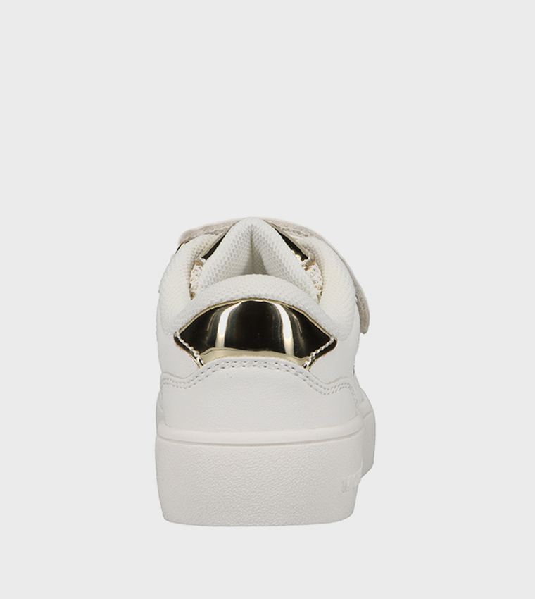 JEM RUMI Monogram Lace Up Sneakers