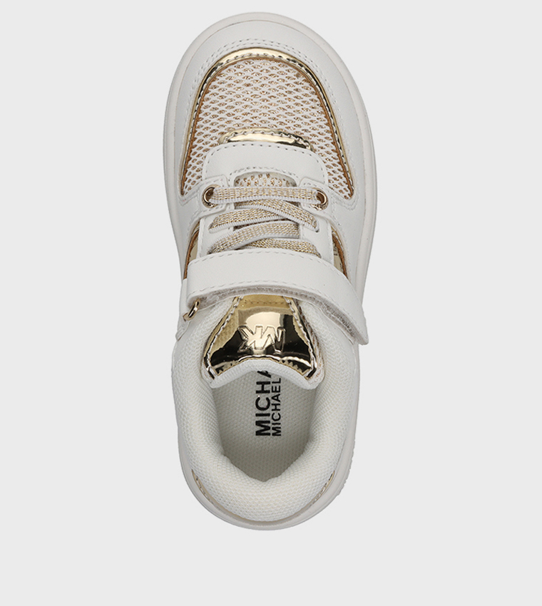 JEM RUMI Monogram Lace Up Sneakers