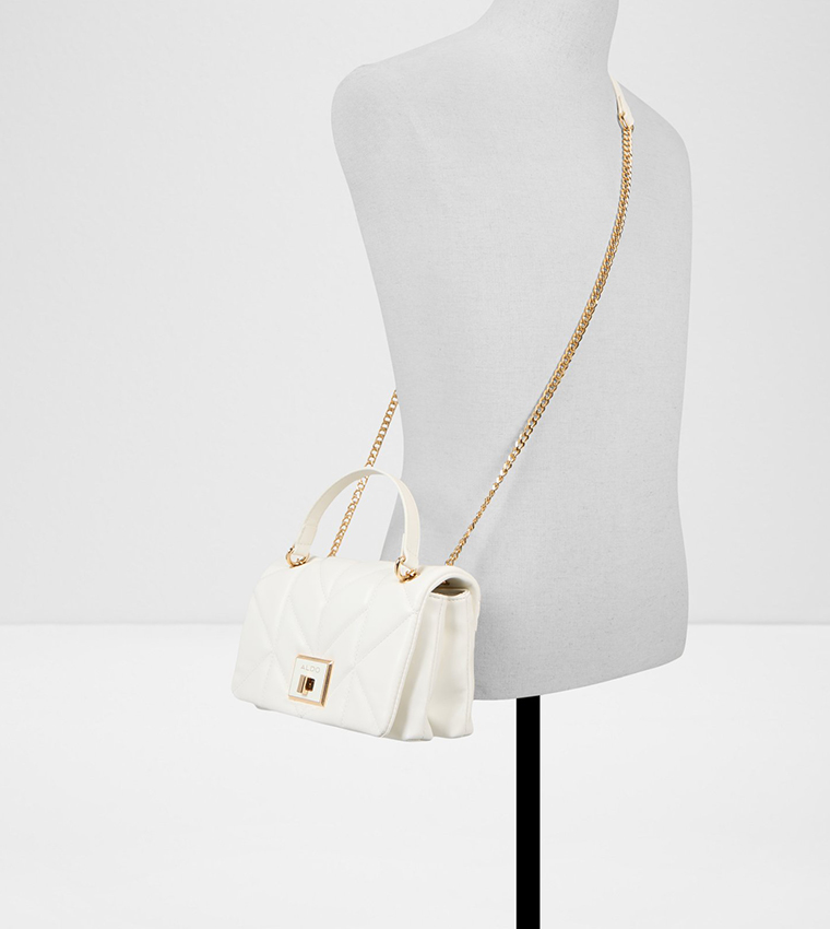 GRISHNAK Quilted Crossbody Bag