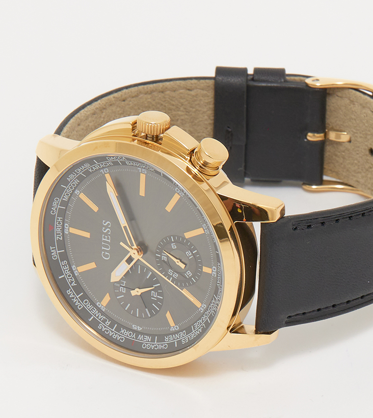 Spec Quartz Analog Watch, 44 mm