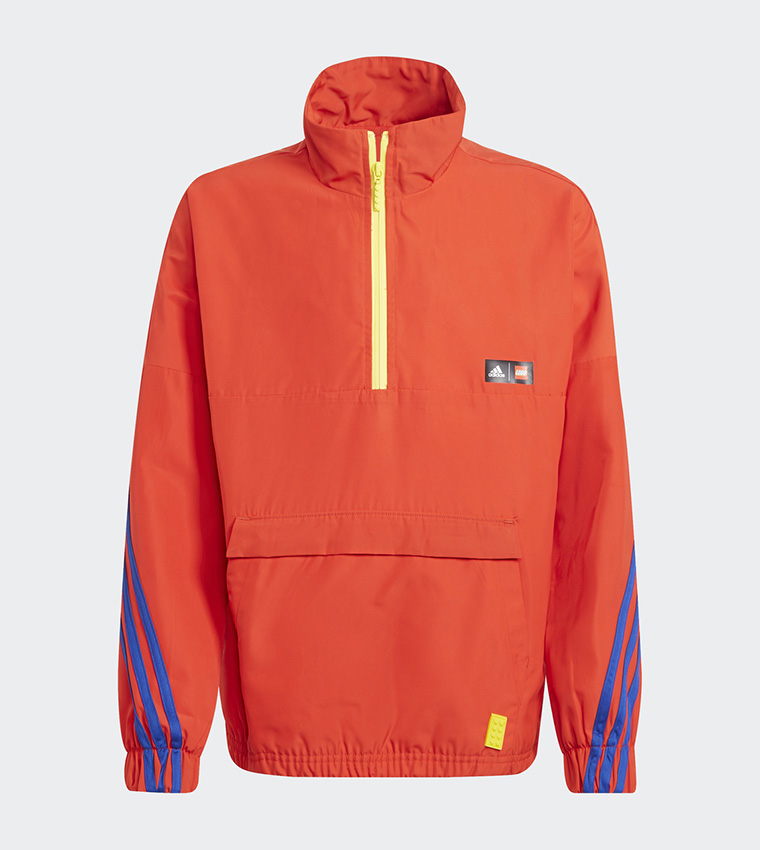 Buy Adidas Adidas X Classic Lego Halfzip Windbreaker In Red