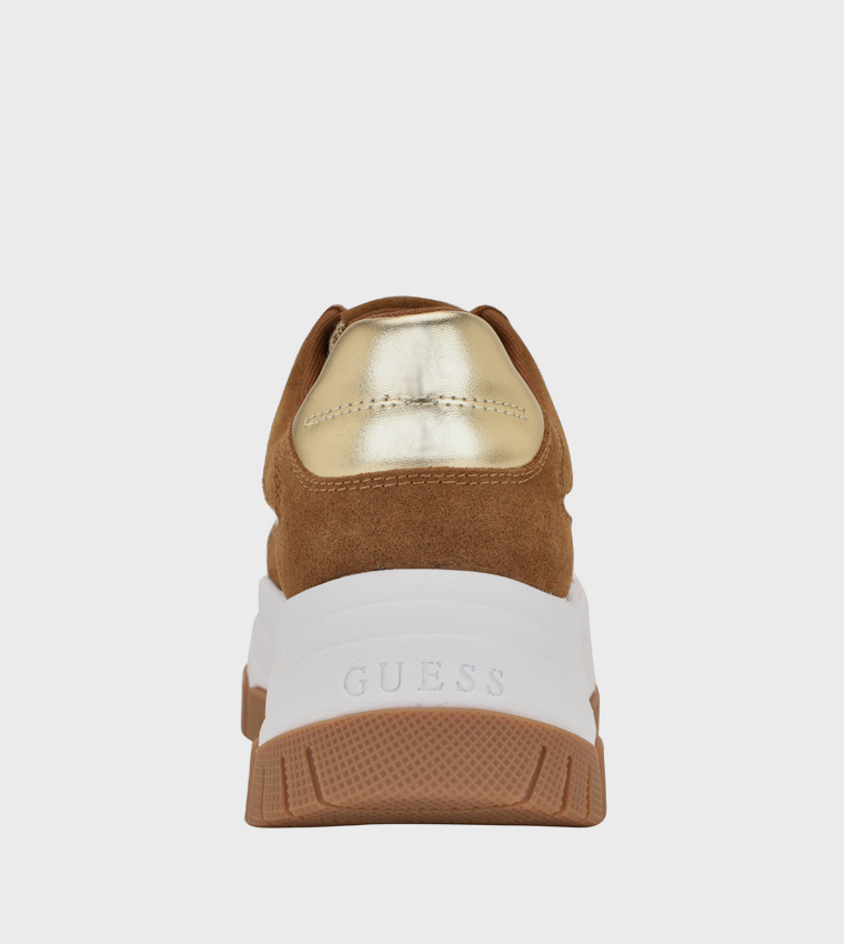 BERRETT Logo Patterned Chunky Platform Sneakers