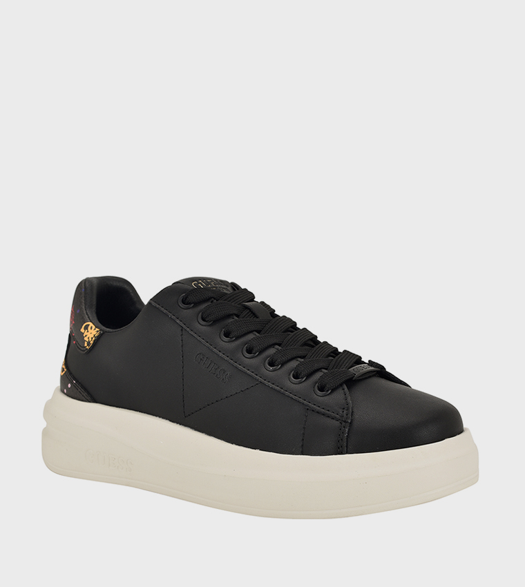 ELBINA11 Logo Detail Lace-Up Platform Sneakers