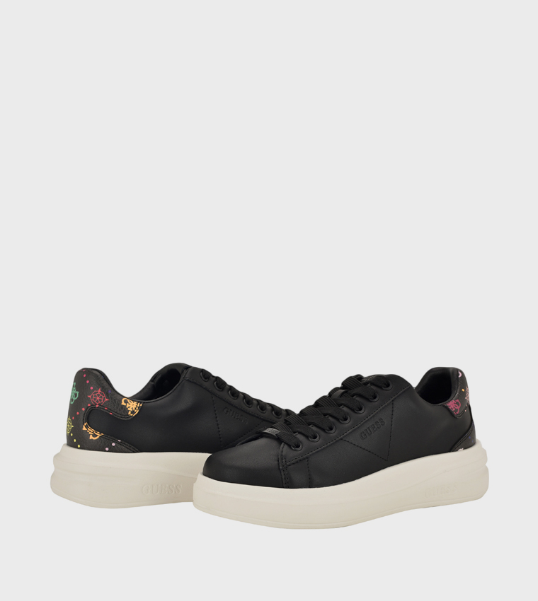 ELBINA11 Logo Detail Lace-Up Platform Sneakers