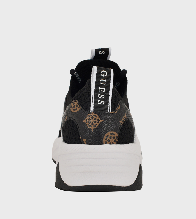 GENGA Logo Detail Platform Sneakers