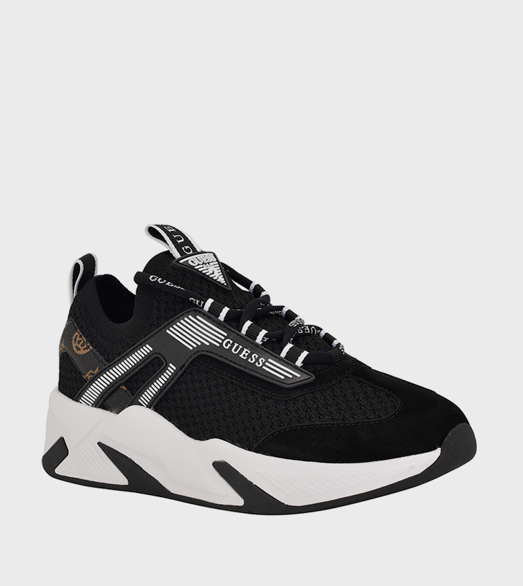 GENGA Logo Detail Platform Sneakers