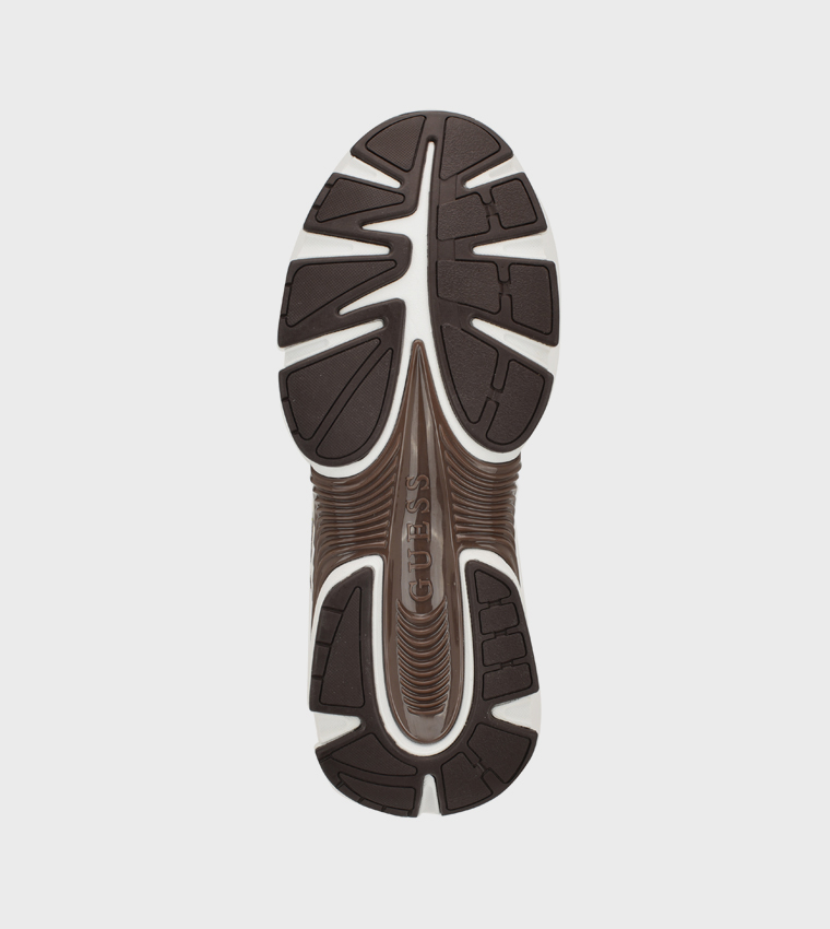 IMERI Color Block Lace-Up Platform Sneakers