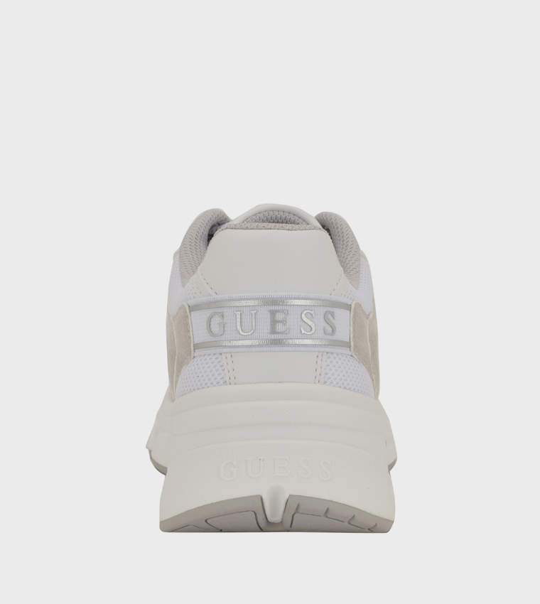 IMERI Color Block Lace-Up Platform Sneakers