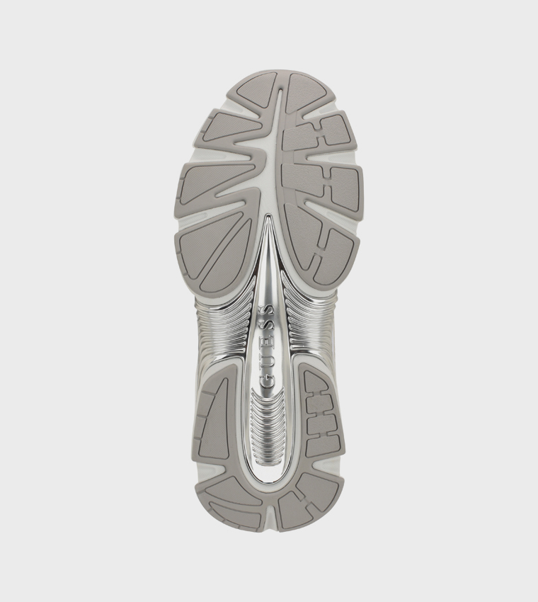 IMERI Color Block Lace-Up Platform Sneakers