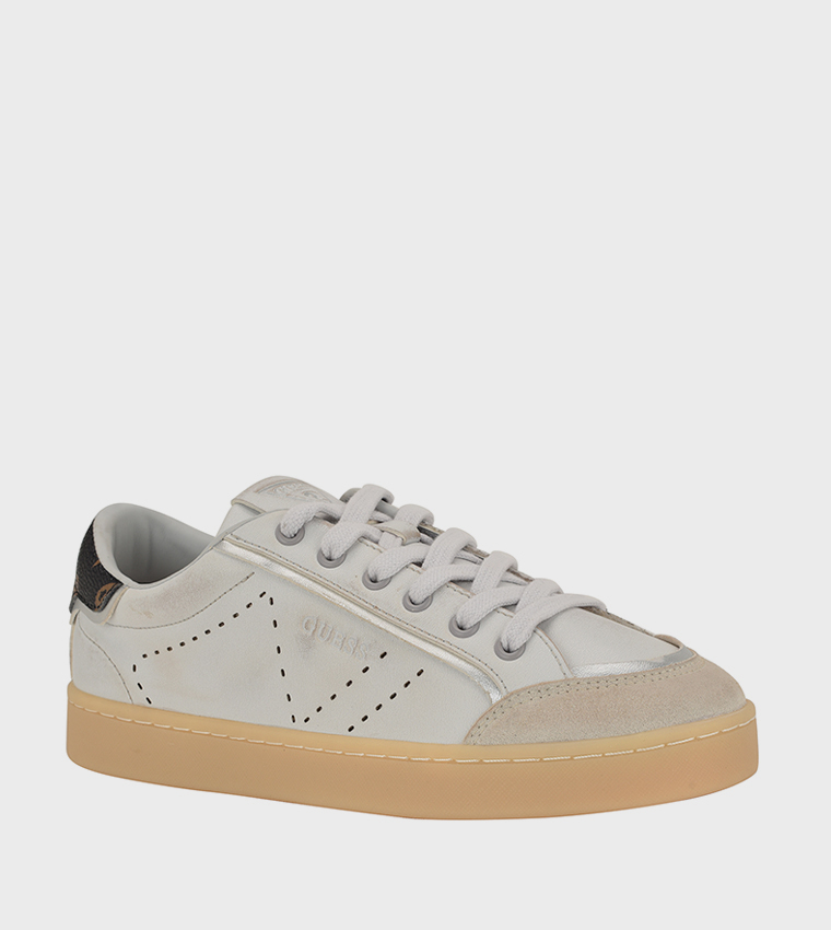 JHELL Logo Detail Lace-Up Sneakers