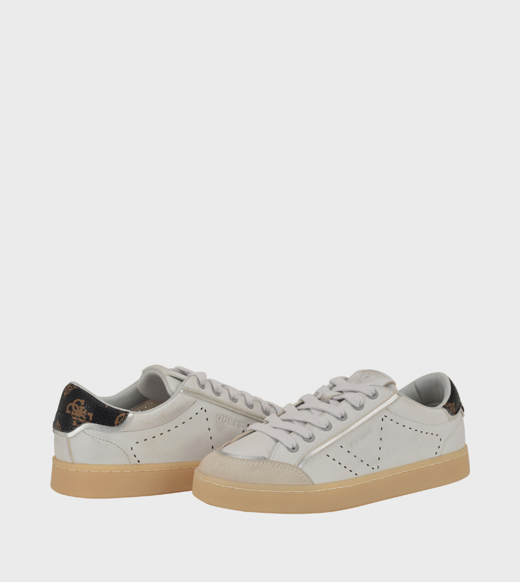 JHELL Logo Detail Lace-Up Sneakers