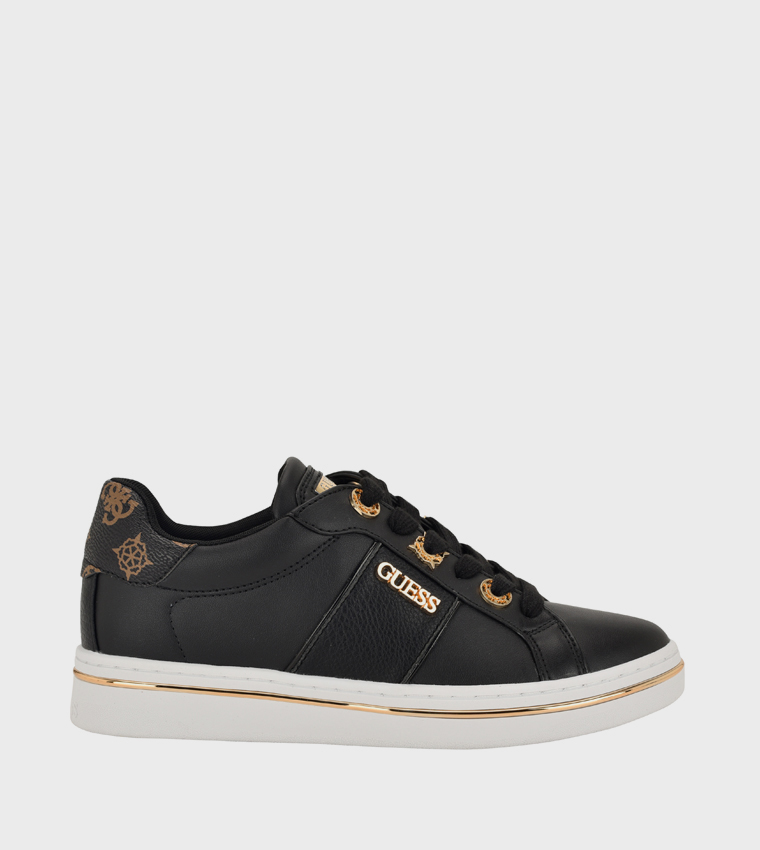 STEW Logo Detail Lace-Up Sneakers